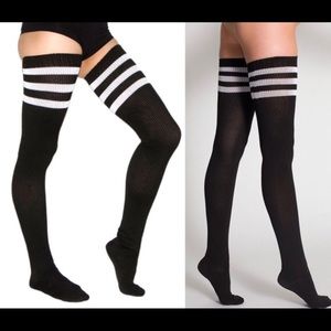 American Apparel high thigh socks